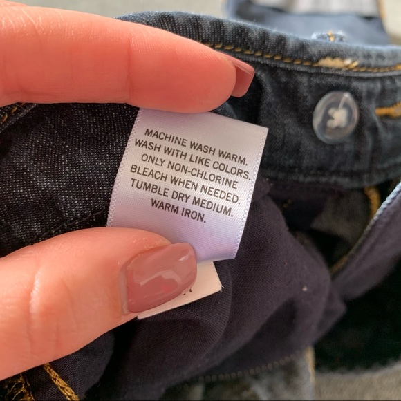 Banana Republic dark wash Bermuda shorts size 2 26 - Picture 6 of 6